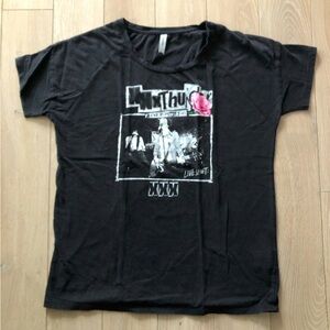 Jouetie Japanese Street Brand Oversized Rock Band T Shirt Size M